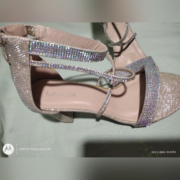 TOP MODA Women's Wide Heels Top Moda Brand New - Picture 6 of 6